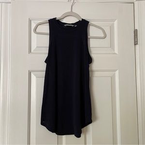 Navy athleta breezy tank